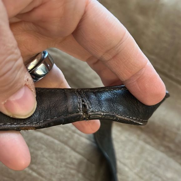 Coach Vintage Signature Chain Metallic Shoulder Bag Duffle Crossbody F19730. - Picture 5 of 13